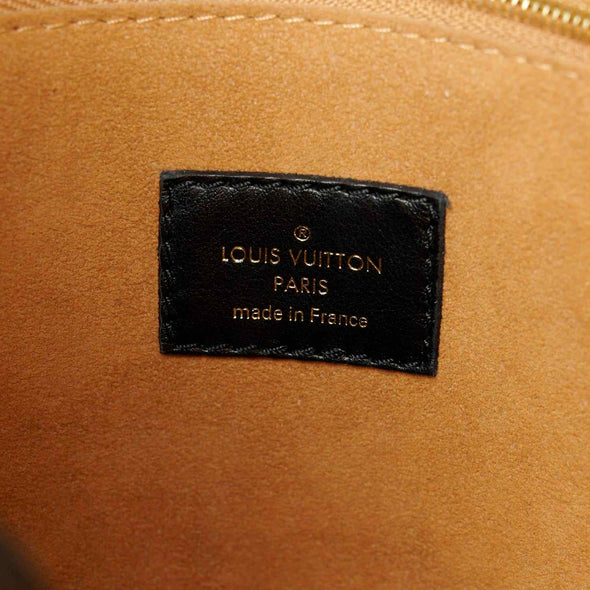 Louis Vuitton Calfskin Monogram On My Side Greige