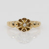 Antique Victorian Yellow Gold Belcher Pearl Ring