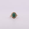 Vintage Turquoise Cabochon Ring R-623OT-G425