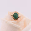 Vintage Turquoise Cabochon Ring R-623OT-G425