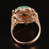 14K Jadeite and Diamond Ring