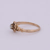Circa 1900's Victorian Buttercup Style 14K Yellow Gold Vintage Solitaire Ring