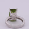 Vintage 14K 8.5ctw Peridot Solitaire Ring - R-923CFC-G625