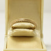 14K Vintage Yellow Gold Milgrain Detailed Wedding Band R-923CTF-N725