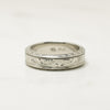Platinum Vintage Inspired Scroll Wedding Band R-923HCO-N65