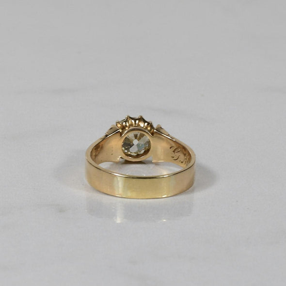 Victorian 1.71ct Diamond Engagement Ring Dated 1896