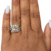 Circa 1920's Art Deco Platinum 1.26 Ct GIA Certified Diamond and Emerald Ring