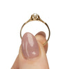 Victorian Cultured Pearl 14K Yellow Gold Belcher Solitaire